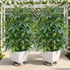 1pc Realistic Large Artificial Green Money Tree Palm – Outdoor Garden & Event Decoration