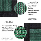 Green Fence Privacy Screen Windscreen – Heavy Duty Outdoor Privacy Barrier