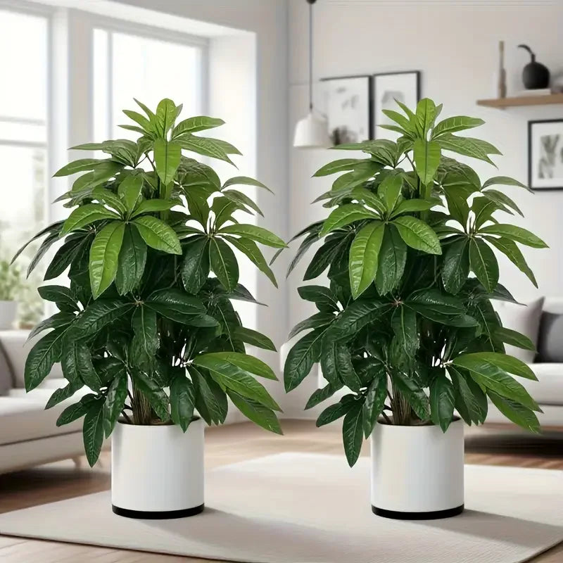 1pc Realistic Large Artificial Green Money Tree Palm – Outdoor Garden & Event Decoration