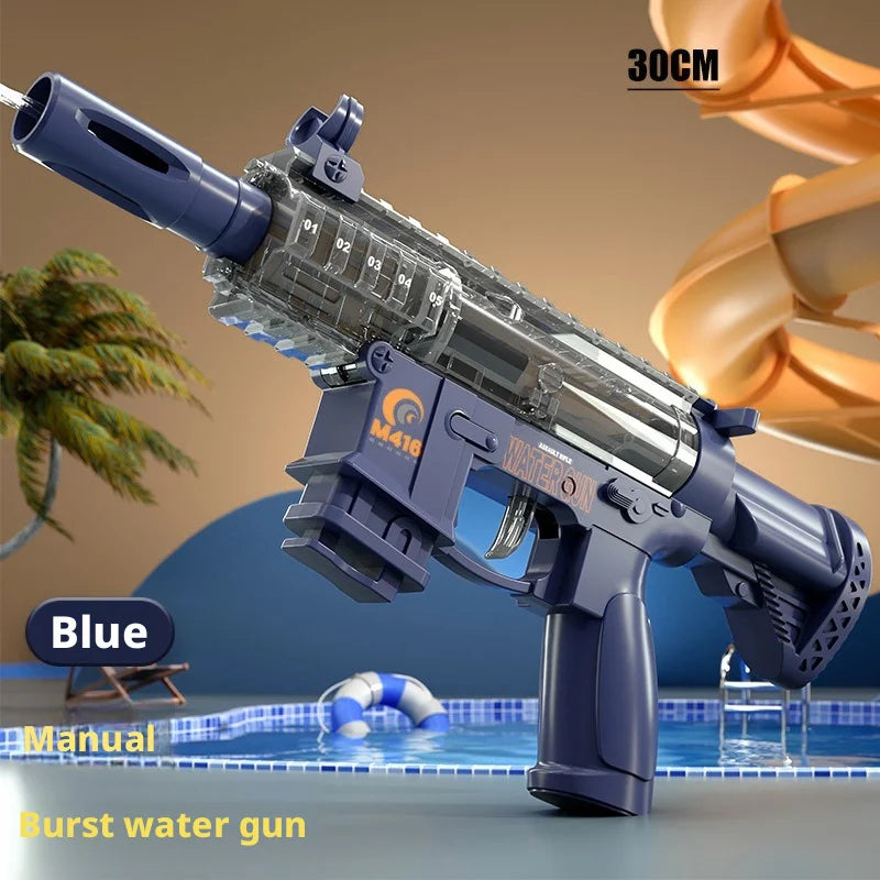M416 Manual Water Gun – Summer Outdoor Water Fight Toy