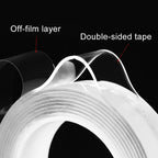 Nano Double-Sided Adhesive Tape – Extra Strong Reusable Waterproof Clear Mounting Tape