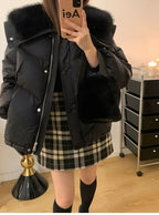 2025 New Women’s Short Cotton-Padded Winter Coat – Korean Loose Fit