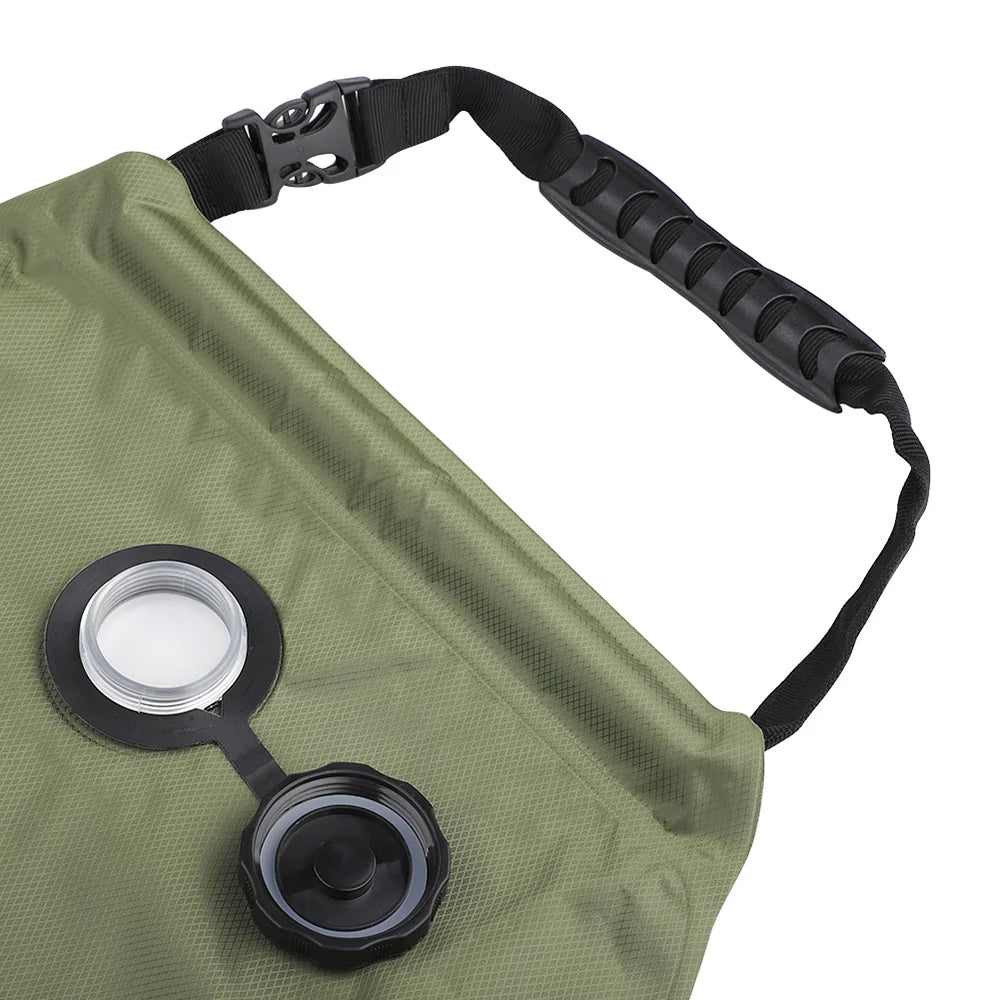 Solar Shower Bag 20L – Portable Outdoor Camping Solar Heated Shower