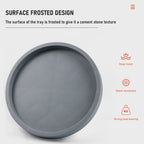 Round Movable Flower Pot Stand Tray with Wheels Heavy Duty Planter Bonsai Pot Mobile Tray Multifunctional Flower Disc Base