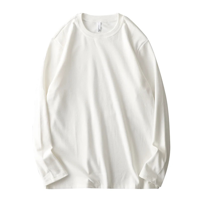 Two-Sided Dralon Long Sleeve T-Shirt for Men – Warm Fleece Undershirt