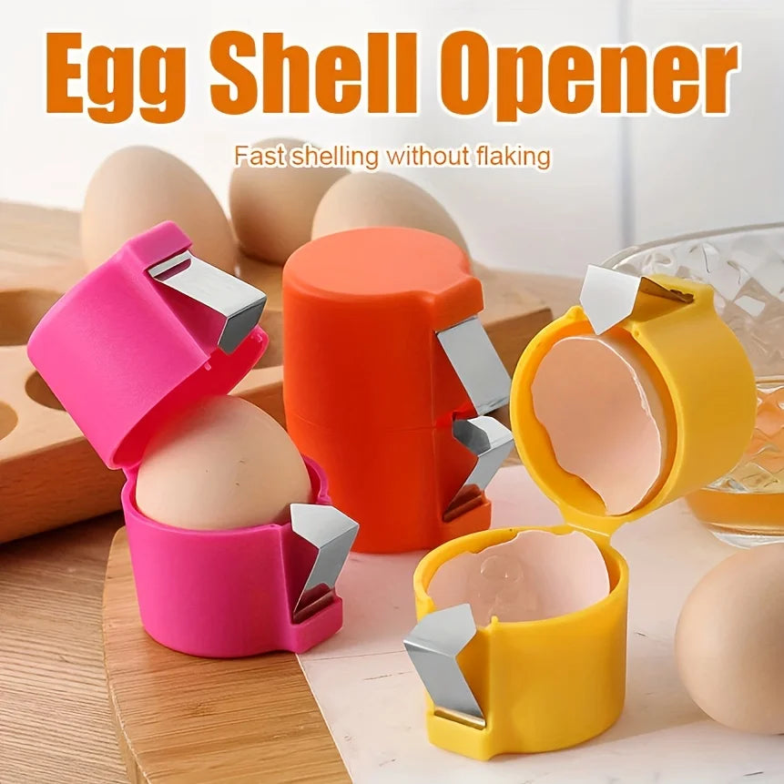 Portable Egg Opener & Beater – Quick Kitchen Egg Sheller Tool