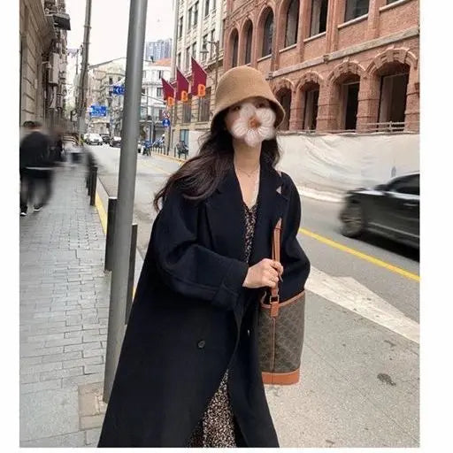 Autumn Winter Women’s Woolen Coat