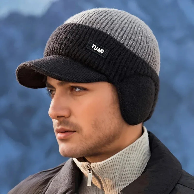 Men's Winter Warm Knit Hat – Outdoor Cold Weather Beanie