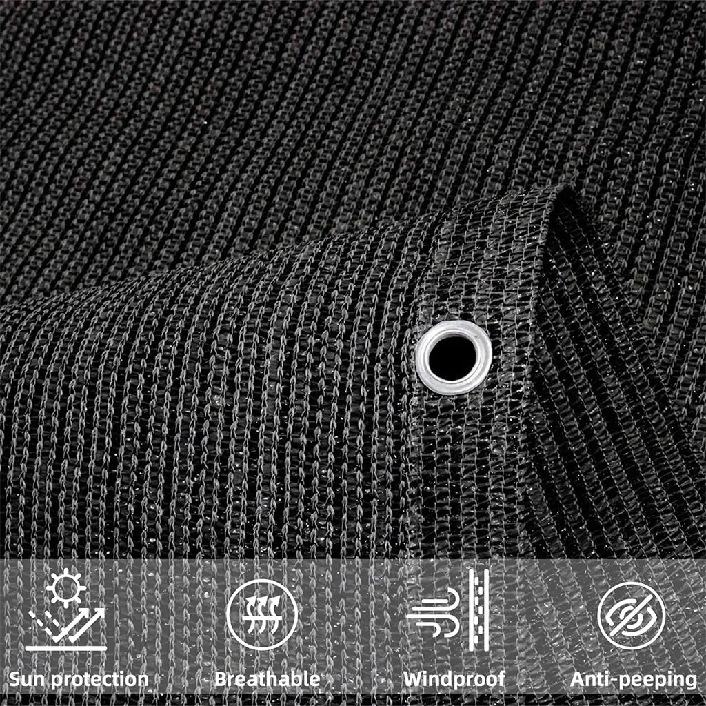 Green Fence Privacy Screen Windscreen – Heavy Duty Outdoor Privacy Barrier