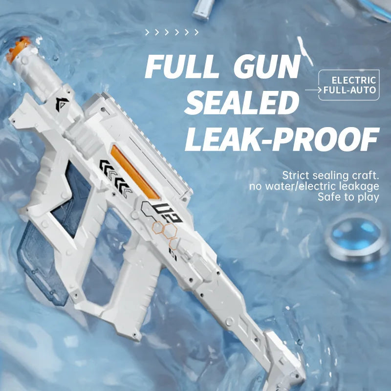 Electric Water Sprayer Toy for Summer Outdoor Fun – Automatic Continuous Water Flow with Rechargeable Battery