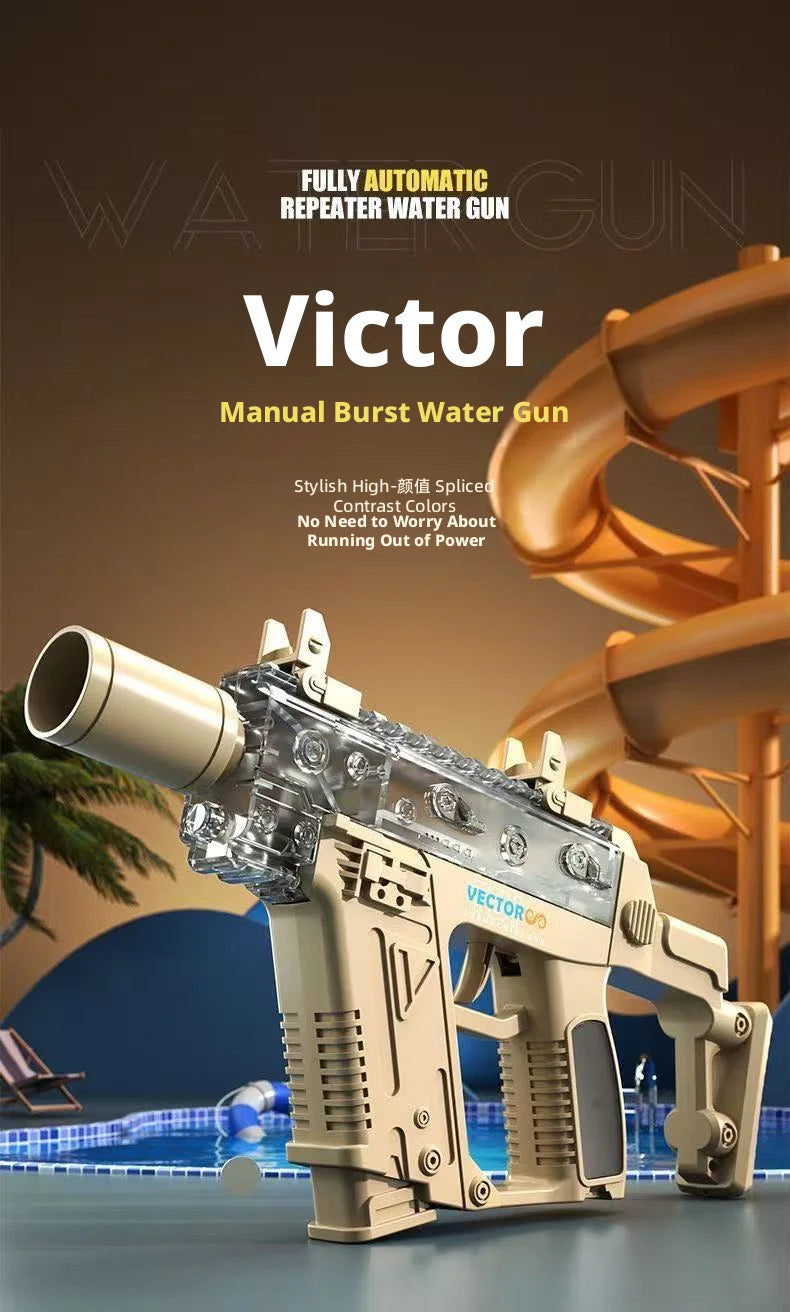 M416 Manual Water Gun – Summer Outdoor Water Fight Toy