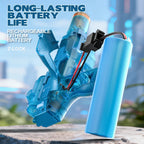 Electric Water Gun Automatic Continuous Firing – Long Range Water Blaster with Lights