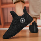 Men's Winter High-Top Plush Slippers – Warm, Lightweight & Non-Slip Indoor Outdoor Shoes