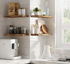 HeMu Wood Floating Wall Shelf – Multi-Purpose Storage for Photos & Books