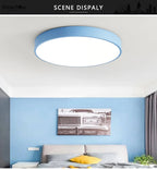 Macaron LED Nordic Ceiling Light – Modern Minimalist Lighting for Home