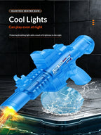 Simulated Recoil Electric Water Gun – Automatic Sensor Lights Water Pistol Toy