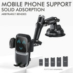 Universal Large Truck Extended Suction Cup Type Car Holder Fixed Shockproof Mobile Phone Stand Big Joint GPS Navigation Holder