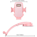 Wall Mounted Foldable Hair Dryer Holder – Adjustable Heat Resistant Rotating Storage Rack