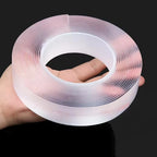 Nano Double-Sided Adhesive Tape – Extra Strong Reusable Waterproof Clear Mounting Tape