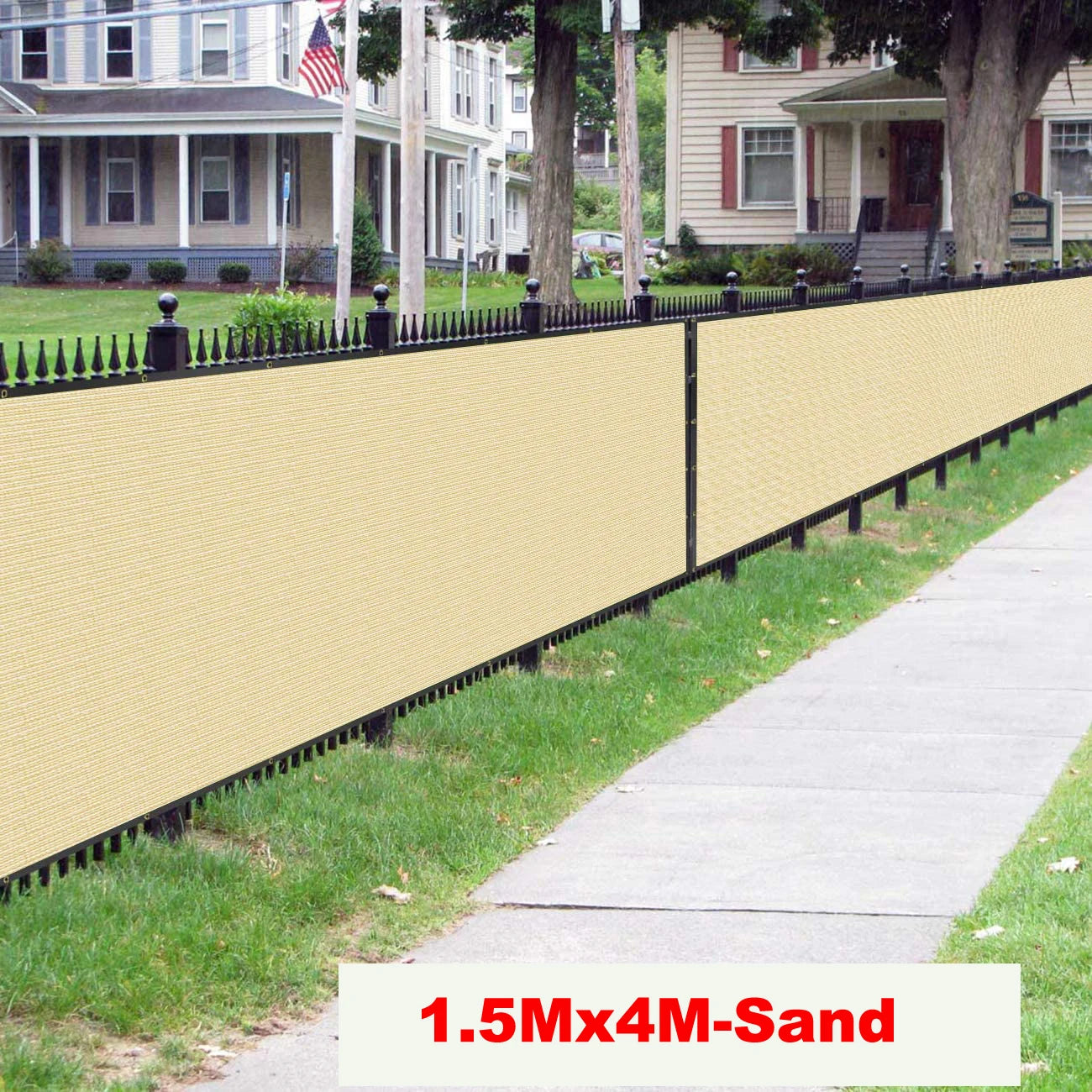 Green Fence Privacy Screen Windscreen – Heavy Duty Outdoor Privacy Barrier
