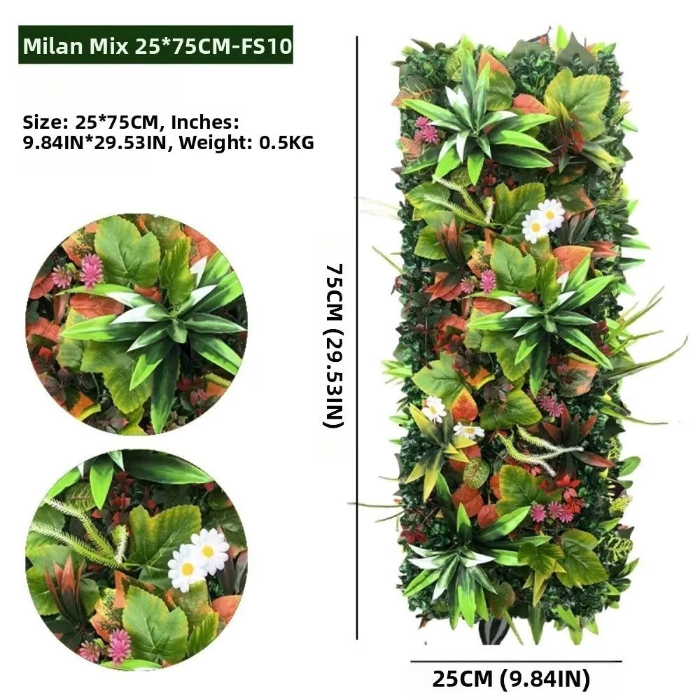 Artificial Ivy Grass Wall Panel – Realistic Faux Jungle Greenery Branches for Home, Garden & Event Decoration