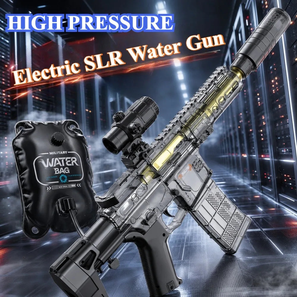 Electric Water Sprayer Toy with Long-Range Continuous Water Flow – Large Capacity Summer Outdoor Water Play Toy