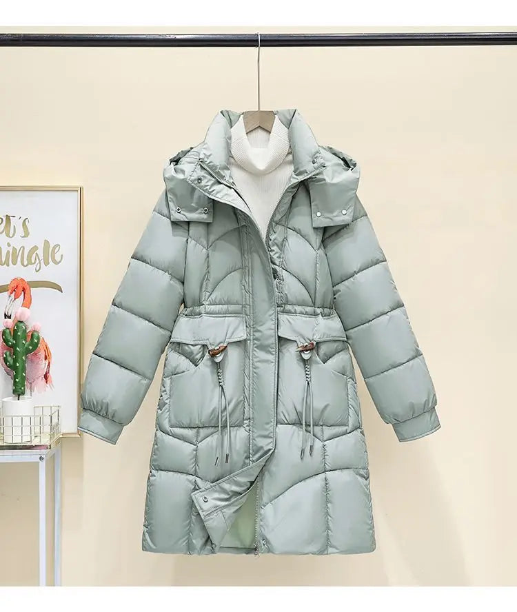 2025 New Winter Women’s Mid-Length Parka