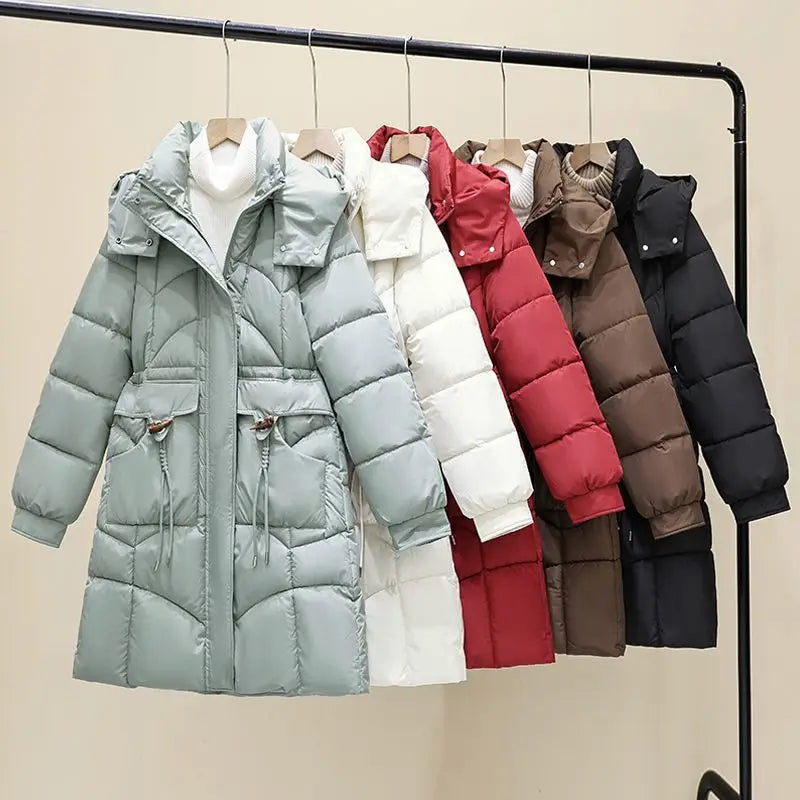 2025 New Winter Women’s Mid-Length Parka