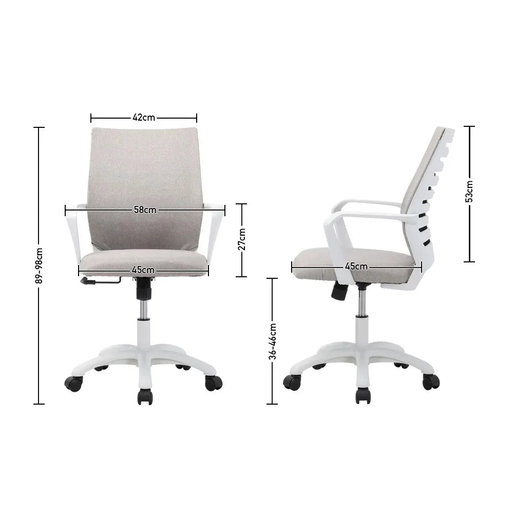 Ergonomic Mesh Office Chair – Swivel Computer Desk Chair for Home & Workplace