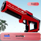42cm Electric Water Gun – Automatic High-Pressure Water Blaster with Auto Water Absorption for Outdoor Summer Fun