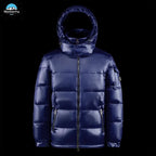 2025 Winter Puffer Jacket Fashion – Unisex Duck Down Hooded Coat