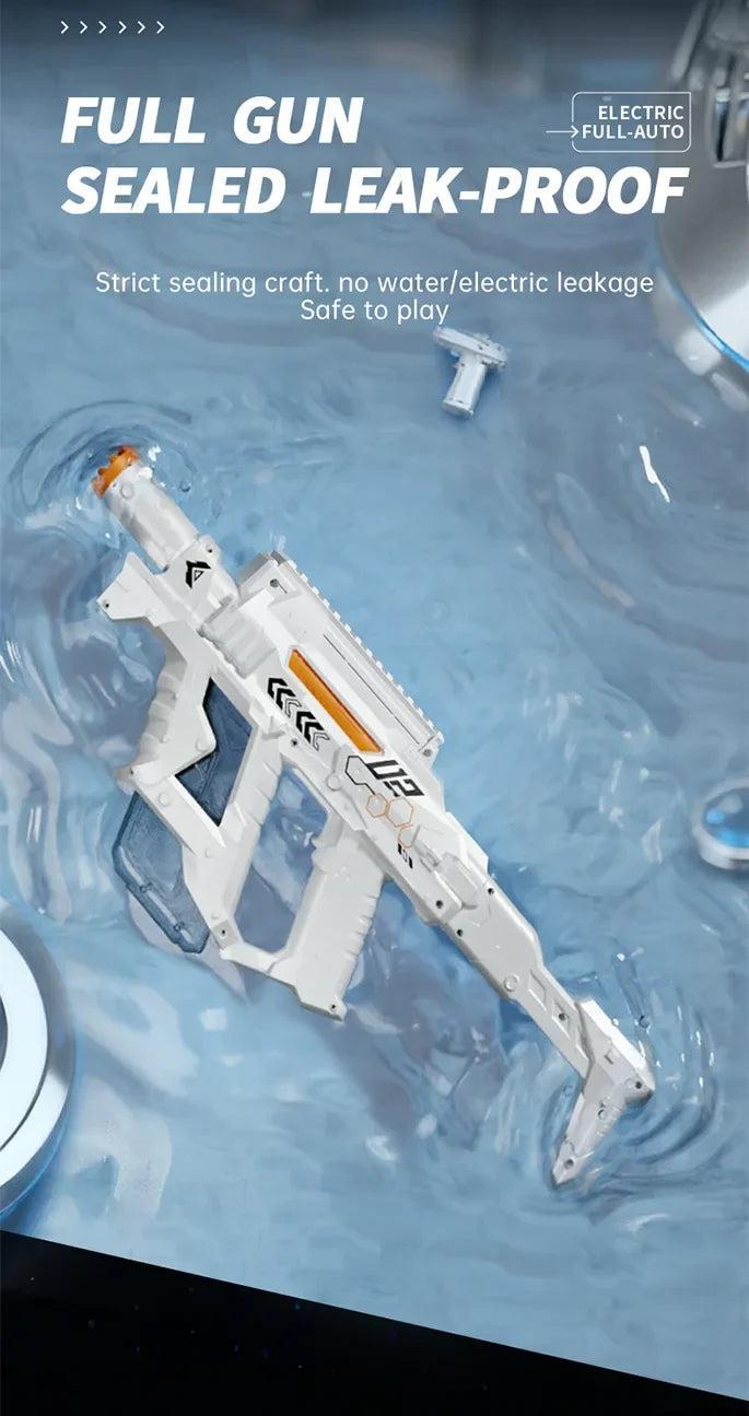 Electric Water Sprayer Toy for Summer Outdoor Fun – Automatic Continuous Water Flow with Rechargeable Battery