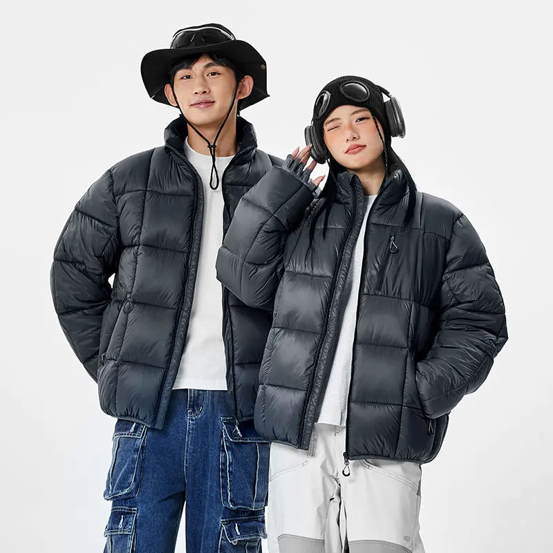 Warm Cotton-Padded Winter Parka – Unisex Thick Outdoor Jacket