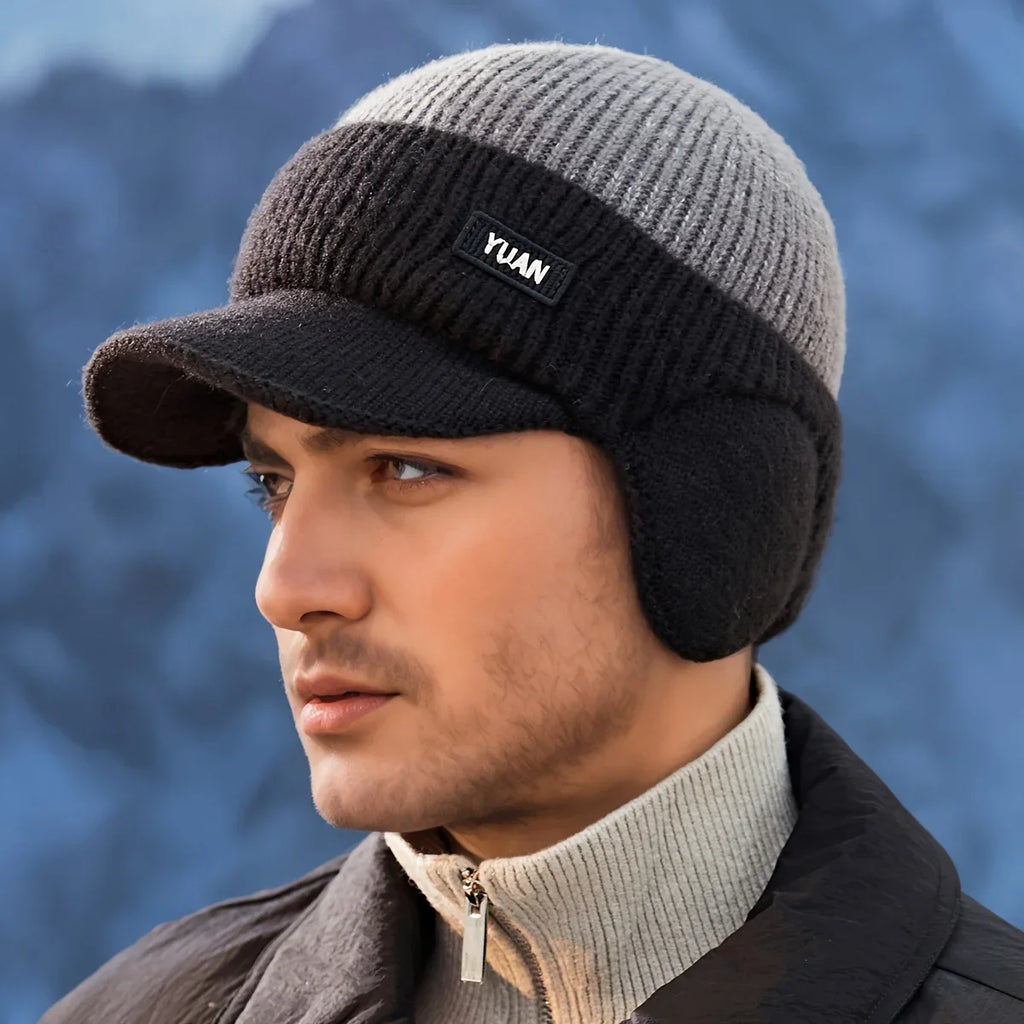 Men's Winter Warm Knit Hat – Outdoor Cold Weather Beanie