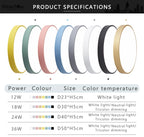 Macaron LED Nordic Ceiling Light – Modern Minimalist Lighting for Home