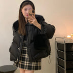 2025 New Women’s Short Cotton-Padded Winter Coat – Korean Loose Fit