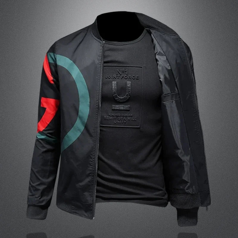 Luxe Baseballjack voor Heren – Casual Slim Fit Bomberjack