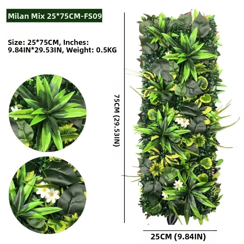 Artificial Ivy Grass Wall Panel – Realistic Faux Jungle Greenery Branches for Home, Garden & Event Decoration