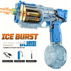 Simulated Recoil Electric Water Gun Toy with Automatic Lights & Water Spray Feature