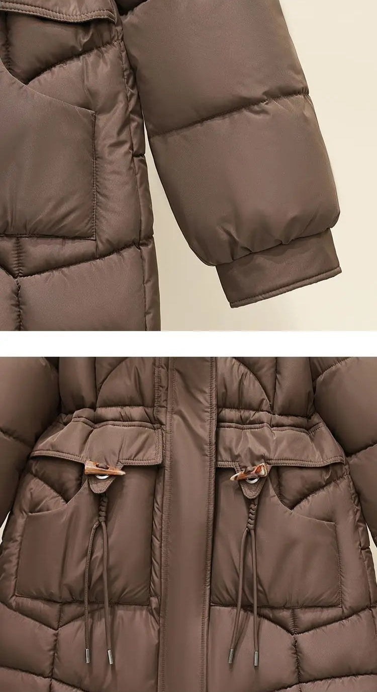 2025 New Winter Women’s Mid-Length Parka