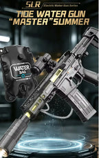 Electric Water Sprayer Toy with Backpack Water Tank – Long-Range Rechargeable Outdoor Water Play Set