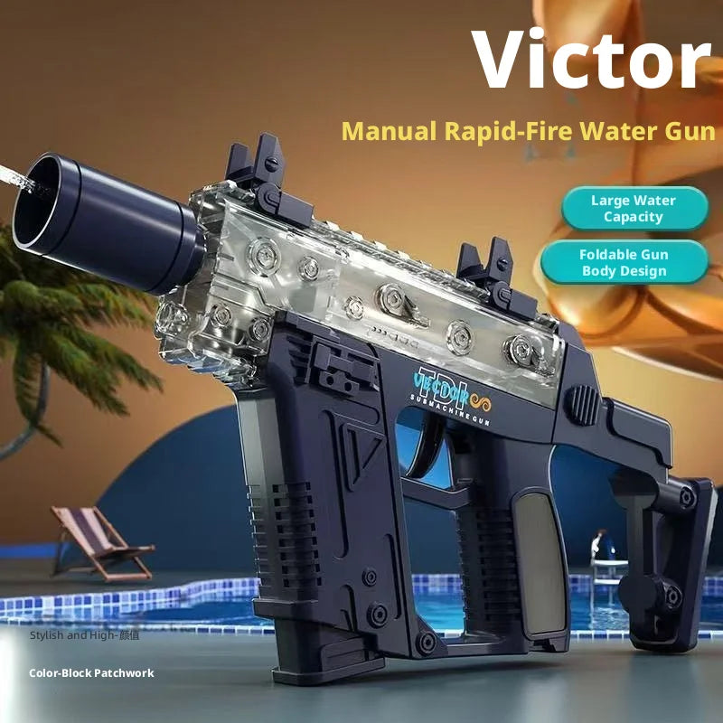 M416 Manual Water Gun – Summer Outdoor Water Fight Toy