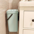 Space-Saving Quiet-Close Trash Can – 3/5L Eco-Friendly Sealed Bin for Kitchen
