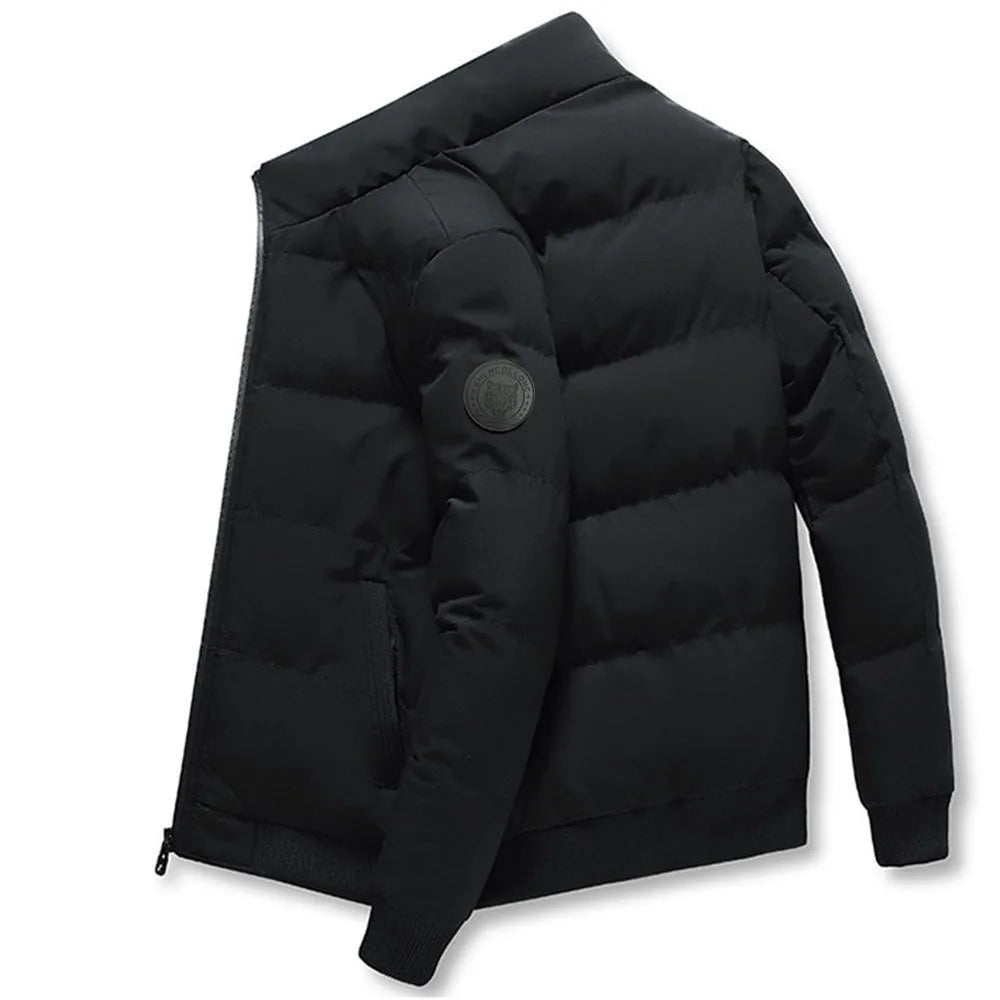 Men’s Autumn Winter Windbreaker Jacket – Warm Casual Parka