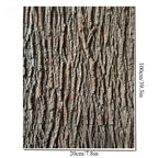 40 × 100cm Artificial Tree Bark Panel – Realistic Faux Wood Texture for Garden, Home & DIY Decoration