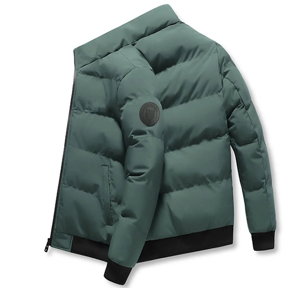 Men’s Autumn Winter Windbreaker Jacket – Warm Casual Parka