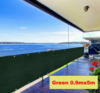 Green Fence Privacy Screen Windscreen – Heavy Duty Outdoor Privacy Barrier