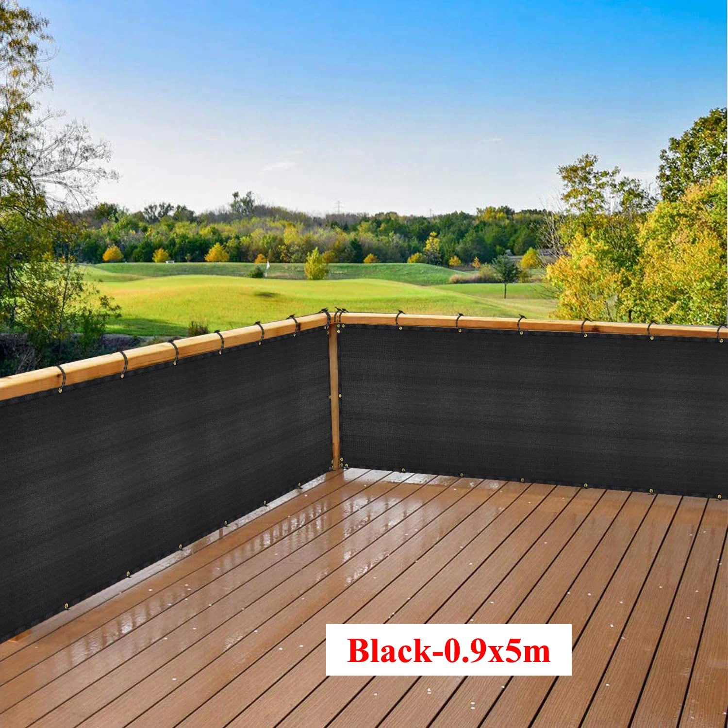 Green Fence Privacy Screen Windscreen – Heavy Duty Outdoor Privacy Barrier