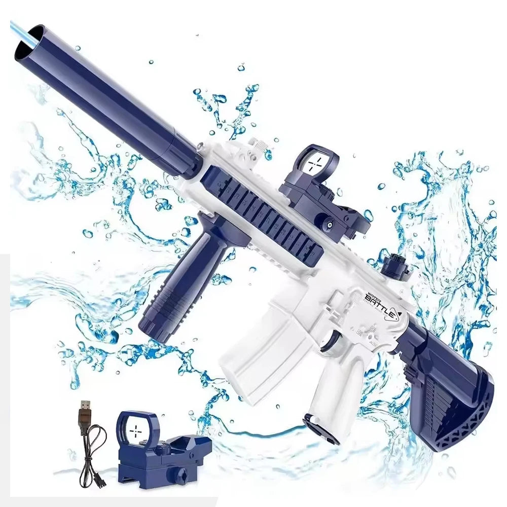 M416 Electric Water Gun – Full Automatic Summer Water Blaster for Outdoor Fun