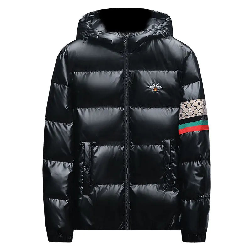 Winter Men's Casual Hooded Down Jacket – Warm, Stylish & Urban Design